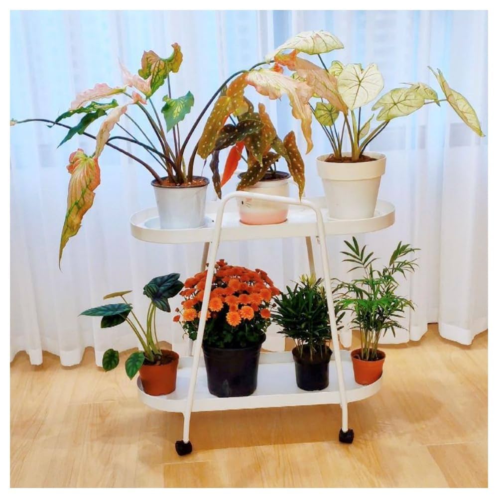 Amazon.co.jp: フラワースタンド アイアン おしゃれ 移動 収納